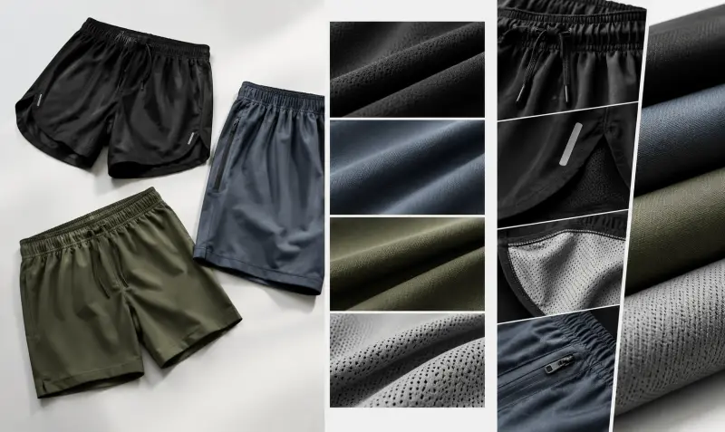 Fitness short fabrics