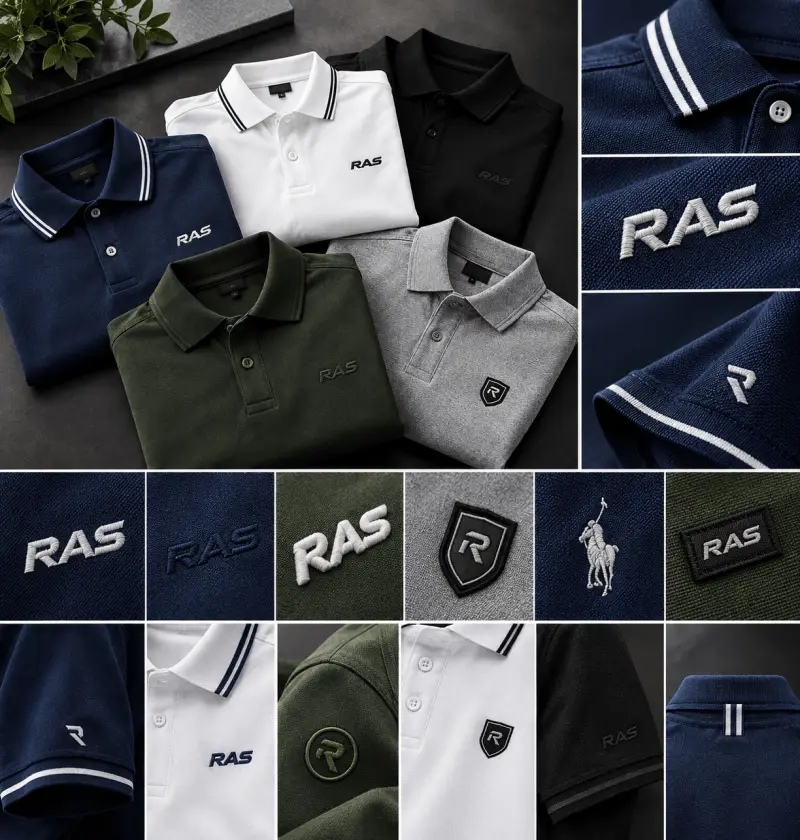 Embroidery and logo applications