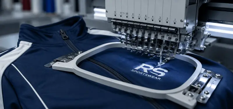 Embroidery and detailing